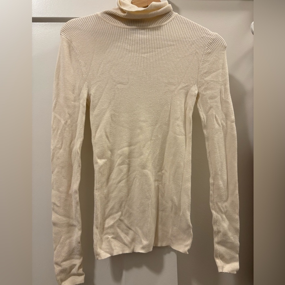 Express Ribbed Turtleneck Sweater